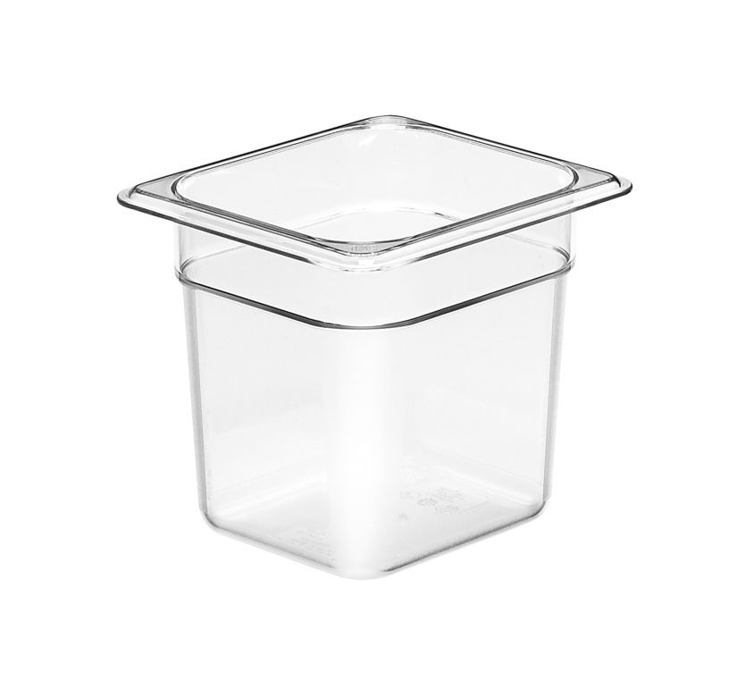 Pan Food Storage Camwear Clear 6" Deep