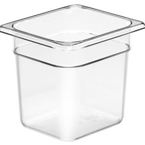 Pan Food Storage Camwear Clear 6" Deep