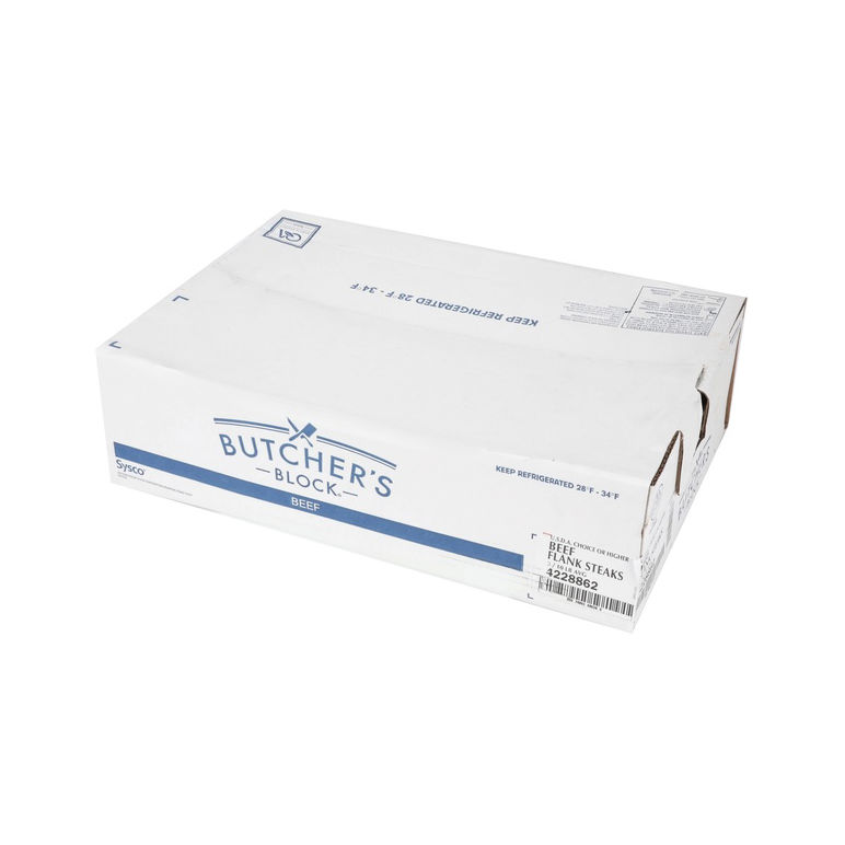 Beef Flank Steak Choice 3 Pack 6 Each