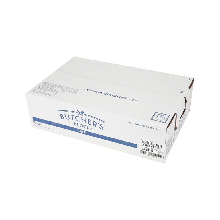 Beef Strip Loin Boneless 1x1 Select