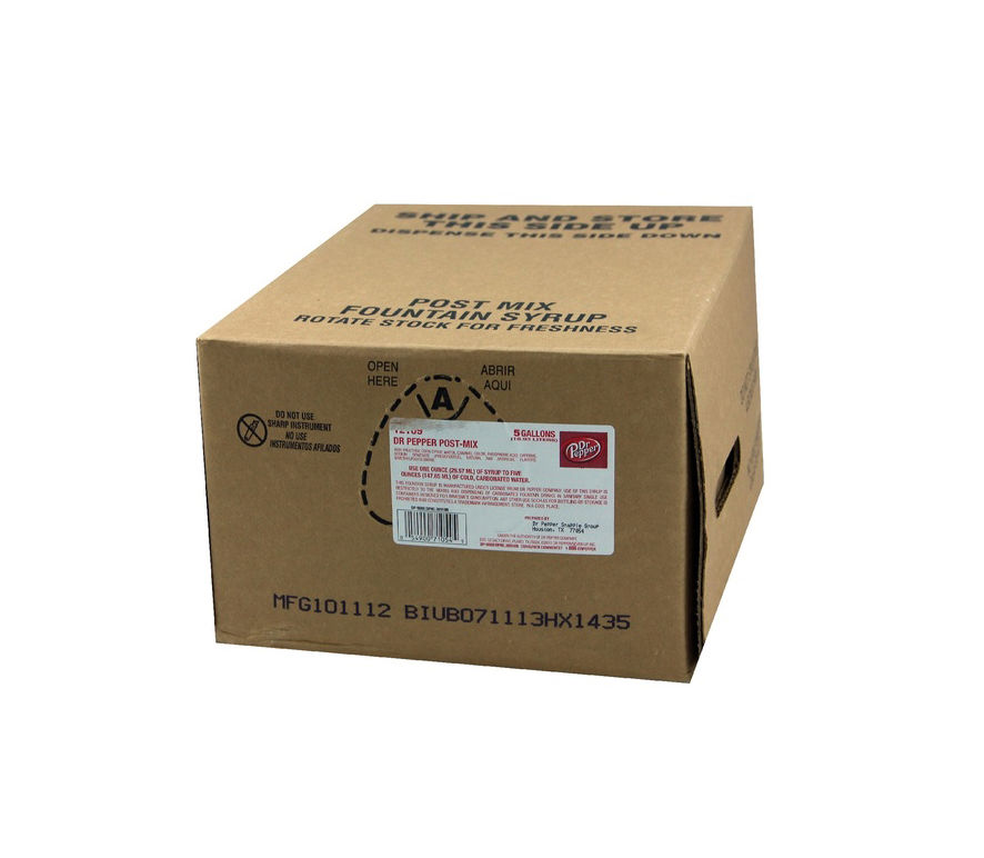 Syrup Dr Pepper Bag-in-box