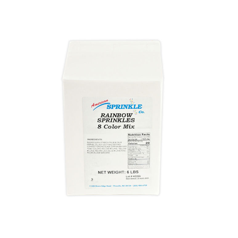 Sprinkle Rainbow 8 Color