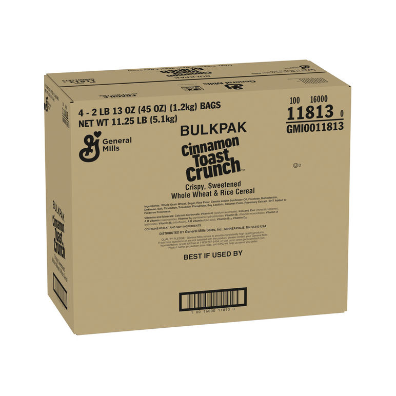 Cereal Cinnamon Toast Crunch Bulk Pack