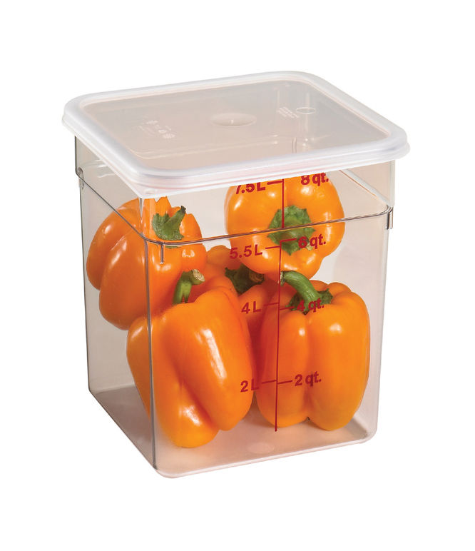 Container Food Camwear Square Clear