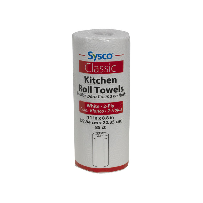 Towel Kitchen Roll 8.8 X 11 2 Ply White