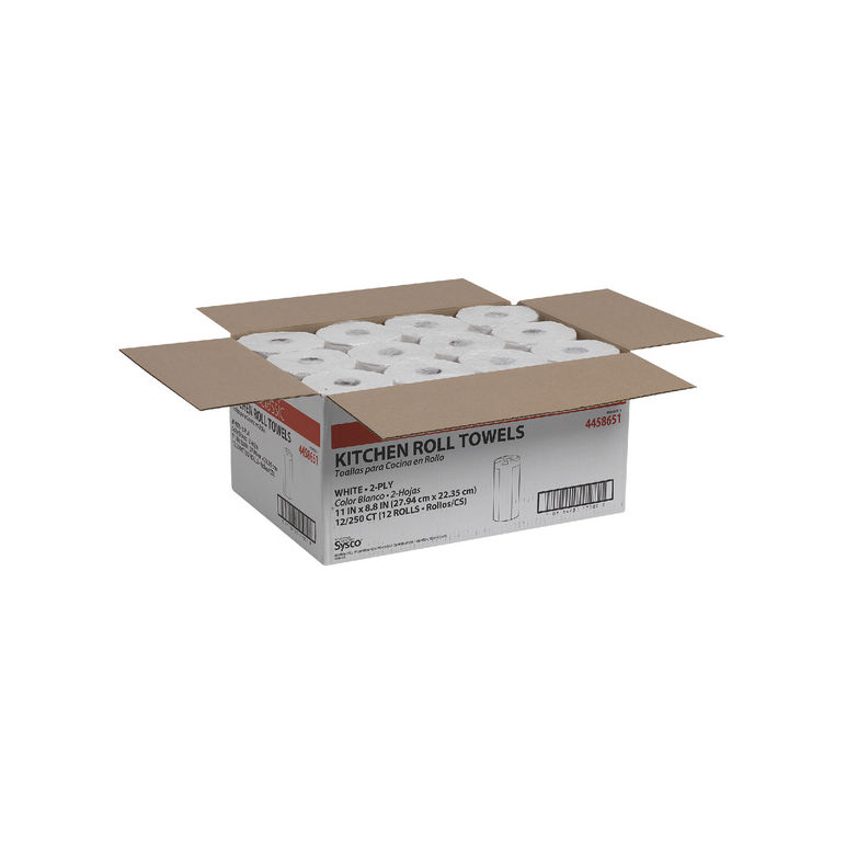 Towel Kitchen Roll 8.8 X 11 2p Wht