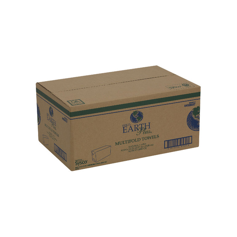 Towel Multifold 9.4 Inch X 9.2 Inch Natural 1