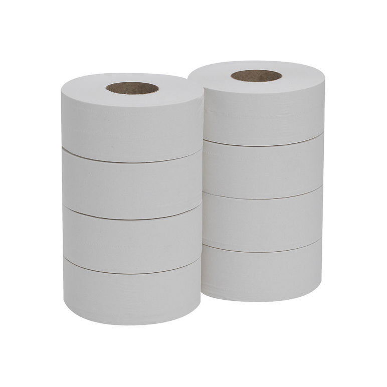 White 2-Ply Jumbo Toilet Tissue