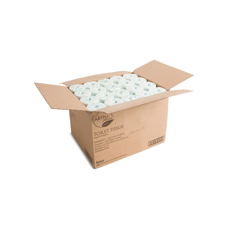 Wrapped 2-Ply Toilet Tissue