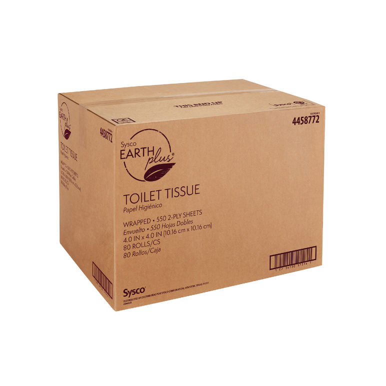 Wrapped 2-Ply Toilet Tissue