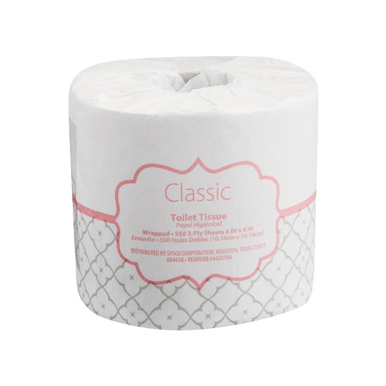 Wrapped 2-Ply Toilet Tissue