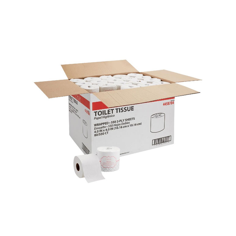 Wrapped 2-Ply Toilet Tissue