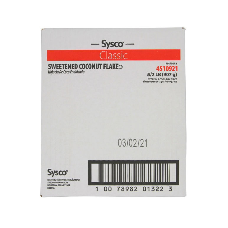 Coconut Snowflake Sweetened