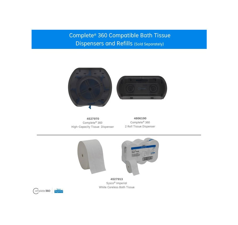 High Capacity Toilet Tissue