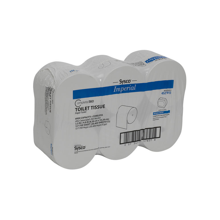 High Capacity Toilet Tissue