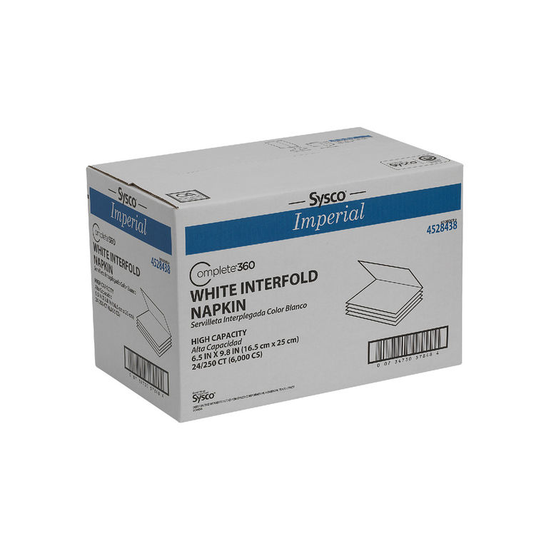 Napkin Dispenser Complete 360 1 Ply White