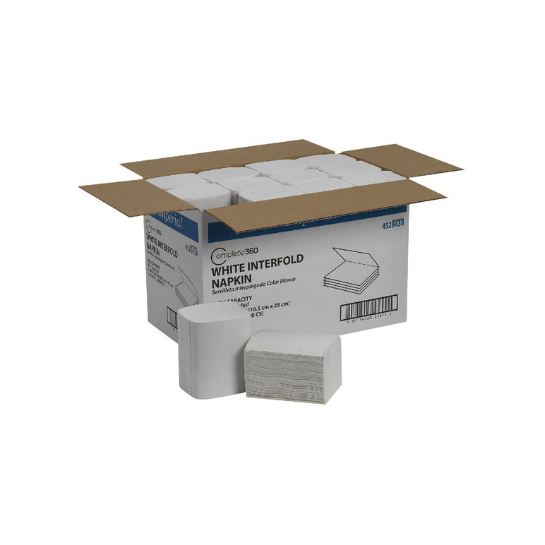 Napkin Dispenser Complete 360 1 Ply White