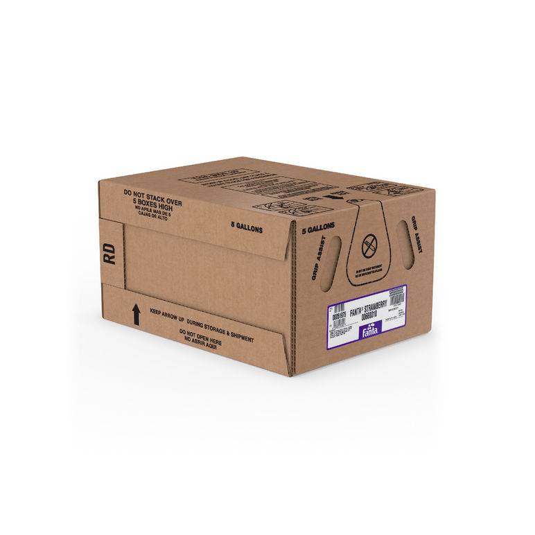 Syrup Strawberry 5 X1 Bag In Box Texas Only