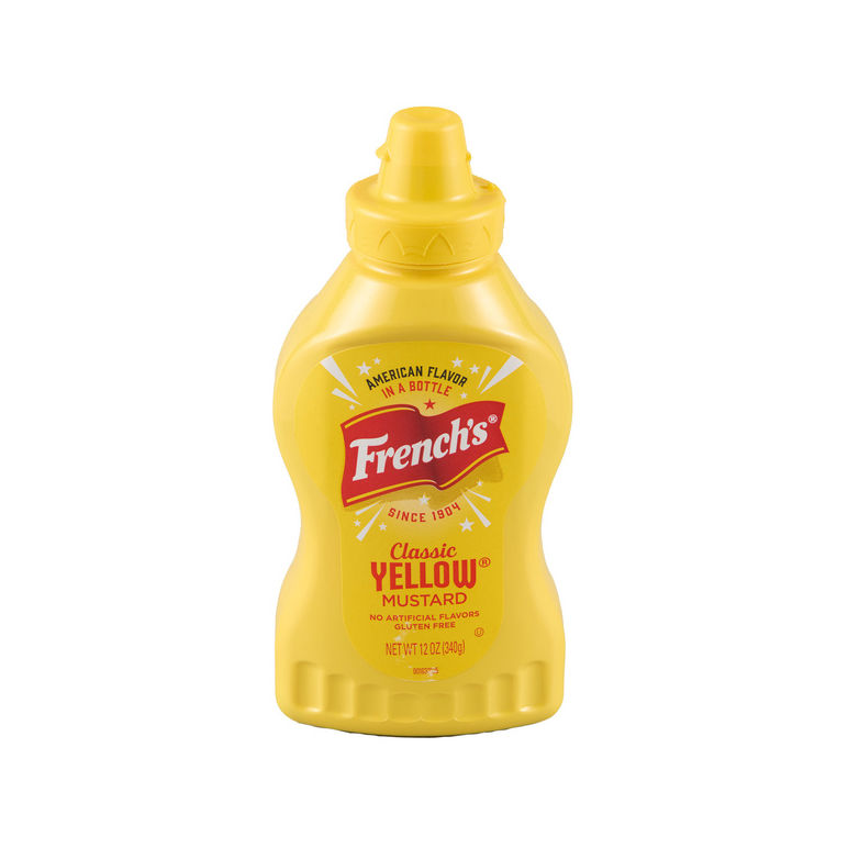 Mustard Yellow Classic Squeeze Bottle