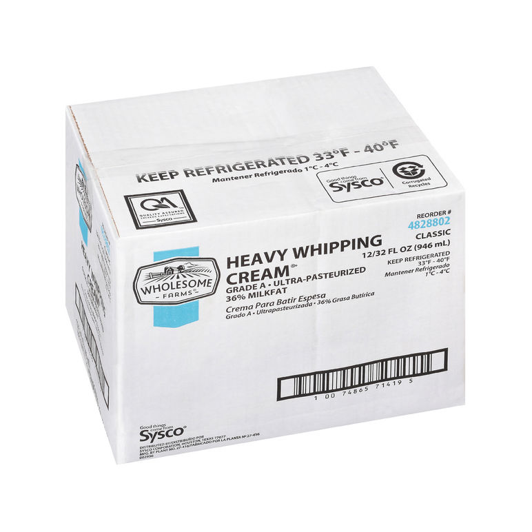 Cream Heavy Whipping 36% Extended Shelf Life