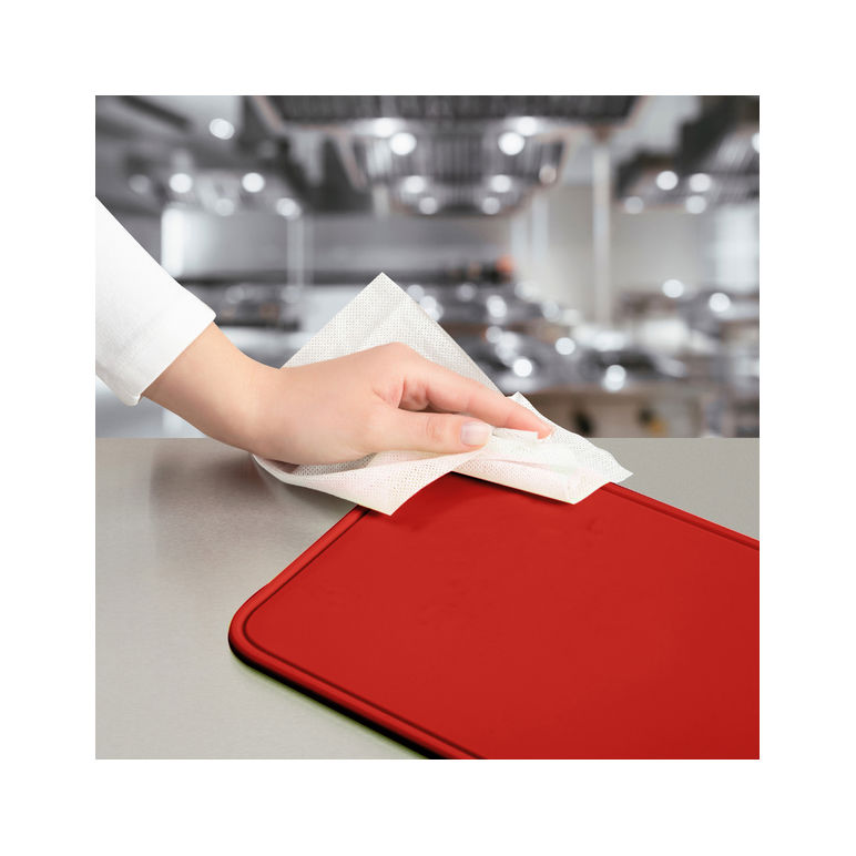 Towel Wipe Sanitizing No Rinse Red