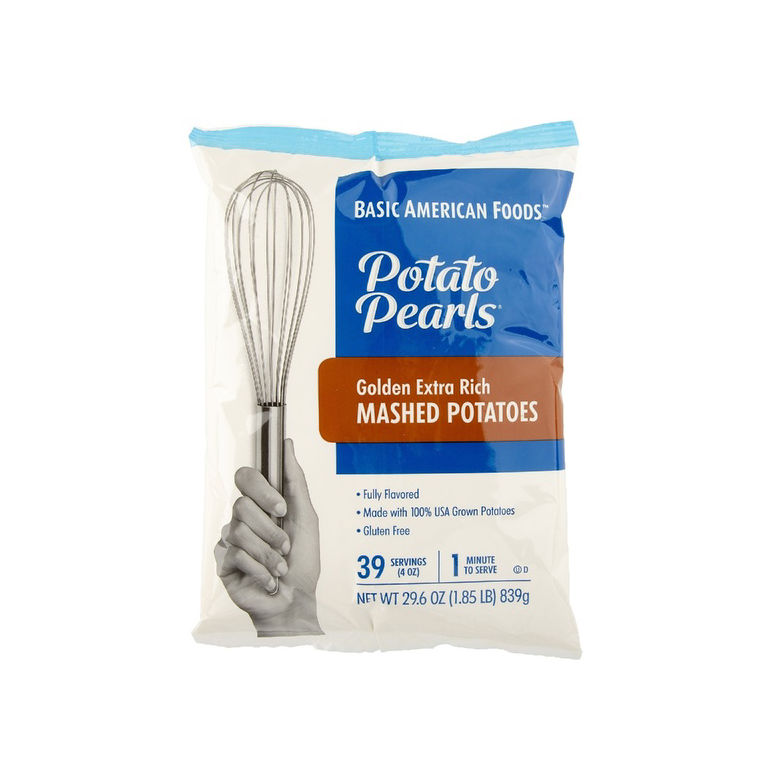 Potato Mashed Dehydrated Pearls Golden Extra R