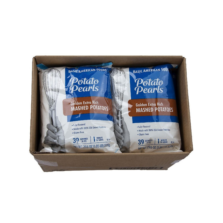 Potato Mashed Dehydrated Pearls Golden Extra R