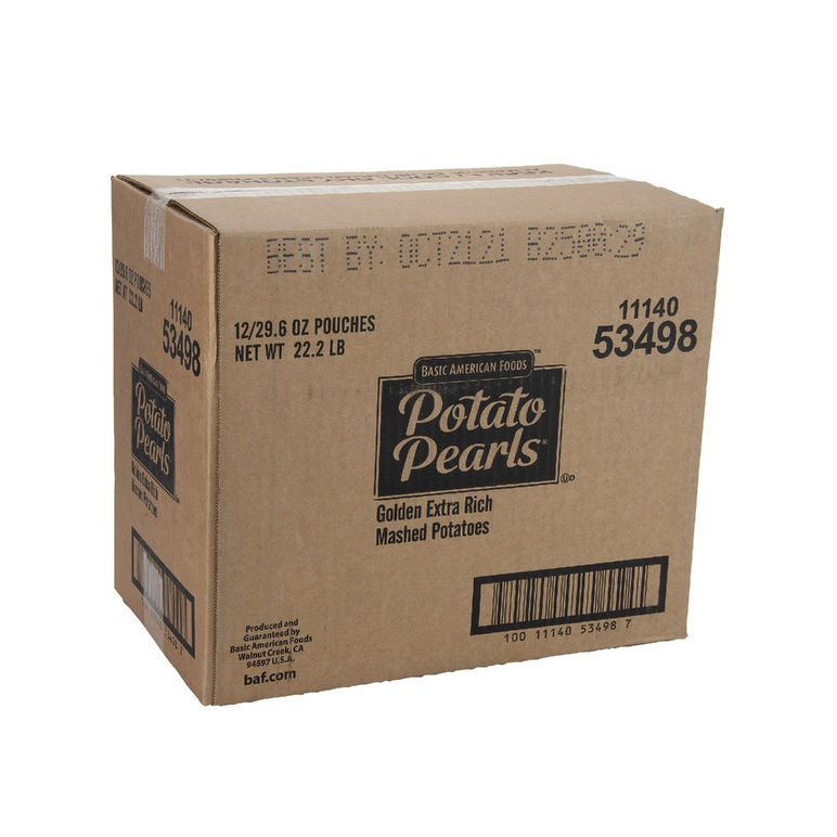 Potato Mashed Dehydrated Pearls Golden Extra R