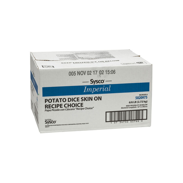 Potato Hash Brown Dice Skinon