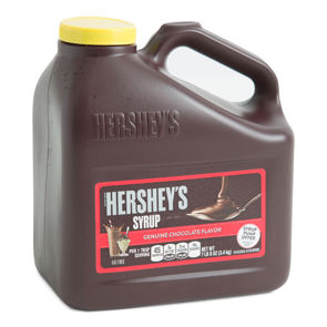 Syrup Chocolate In Plastic Bottle Jug