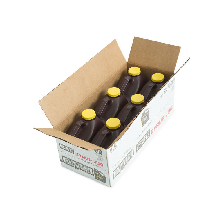 Syrup Chocolate In Plastic Bottle Jug