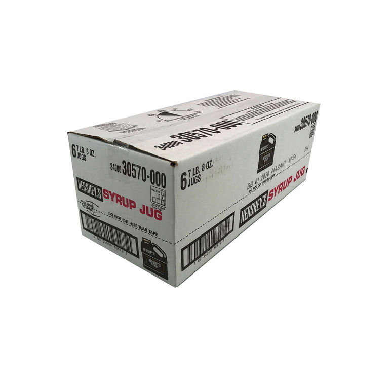 Syrup Chocolate In Plastic Bottle Jug