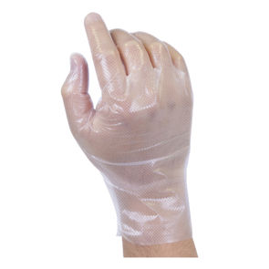 Glove Polypropylene Hybrid Stretch Clear XL
