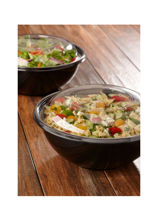 Bowl Pet Plastic Black 320 Ounce