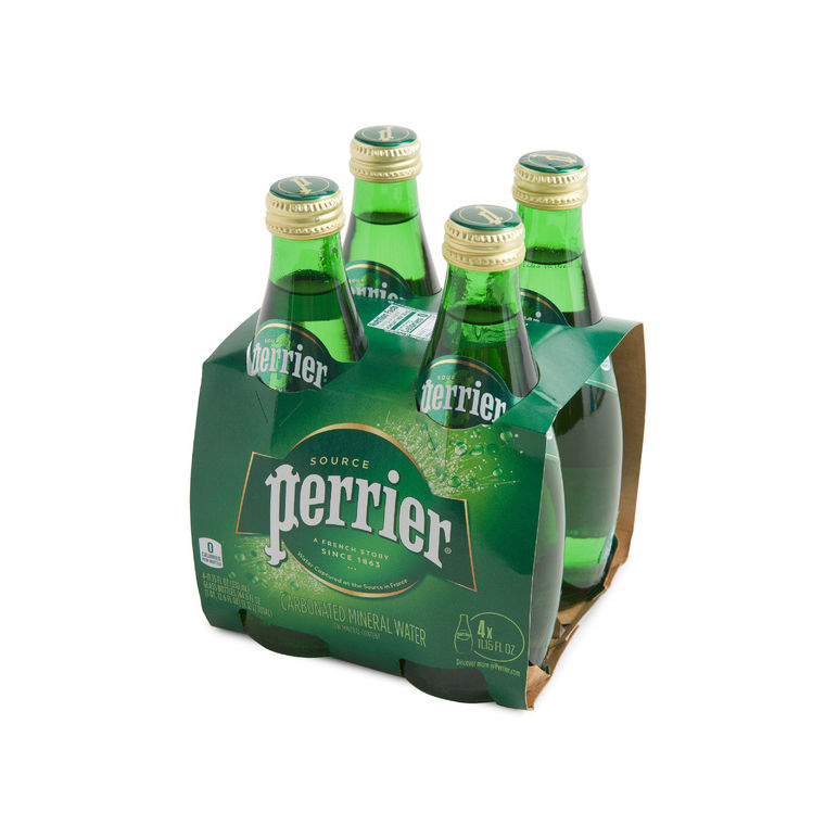 Water Sparkling Mineral Glass Bottle