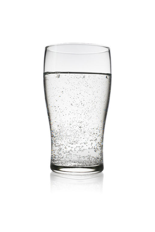 Water Sparkling Mineral Glass Bottle