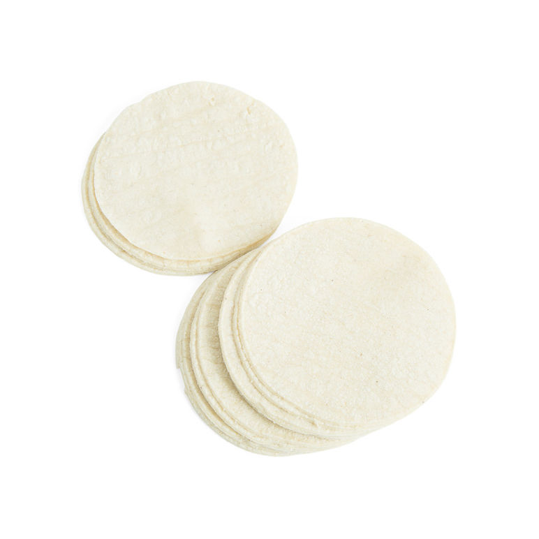 Tortilla Corn White 6 Inch Table