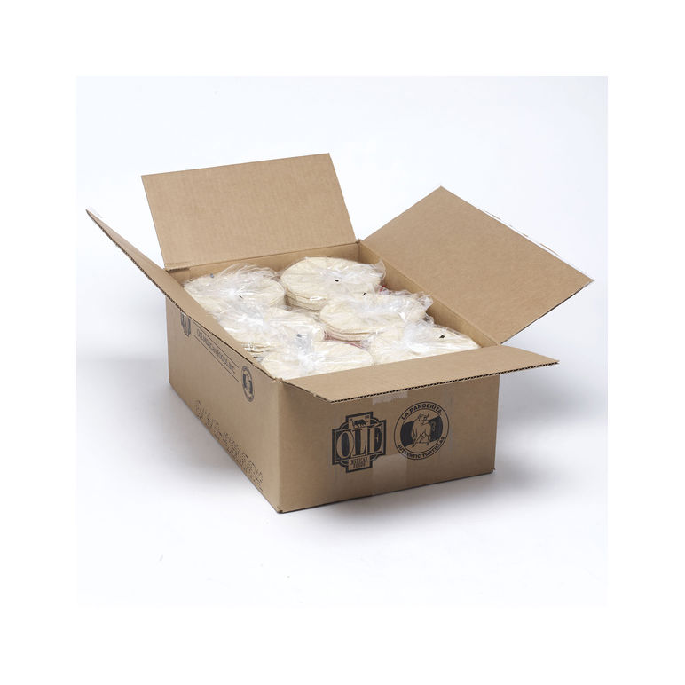 Tortilla Corn White 6 Inch Table