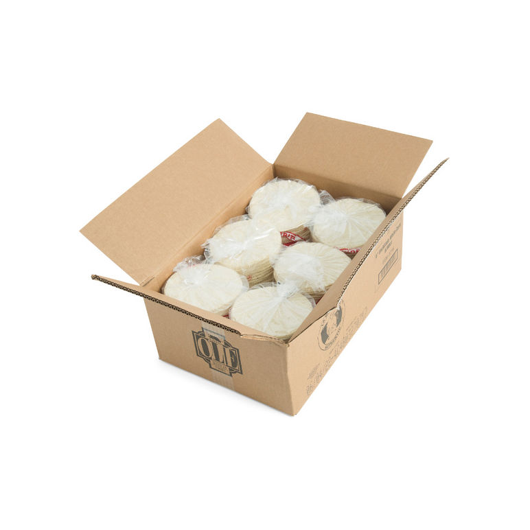 Tortilla Corn White 6 Inch Table