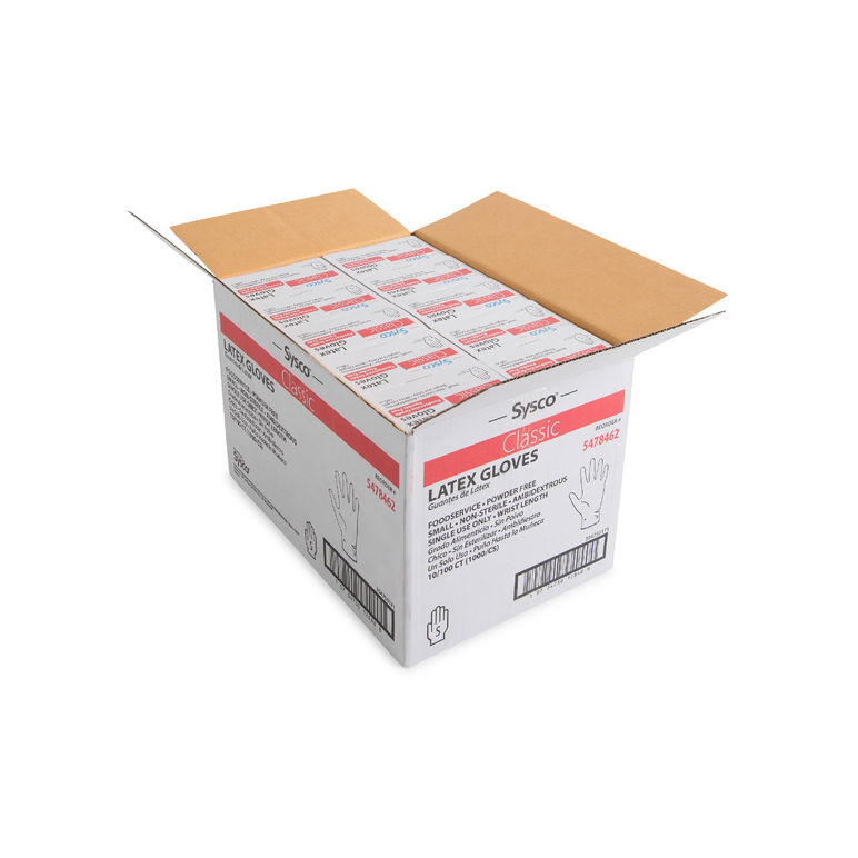 Glove Latex Foodservice Powder-free Small