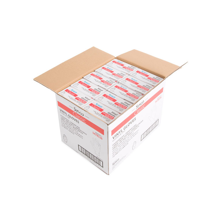 Glove Vinyl Foodservice Powder Free Large