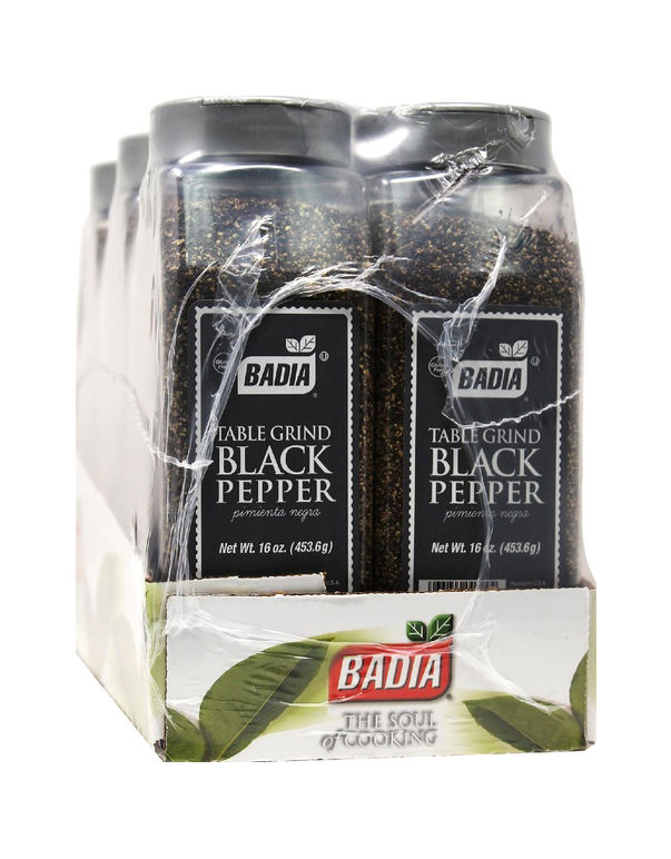 Spice Pepper Black Ground Table