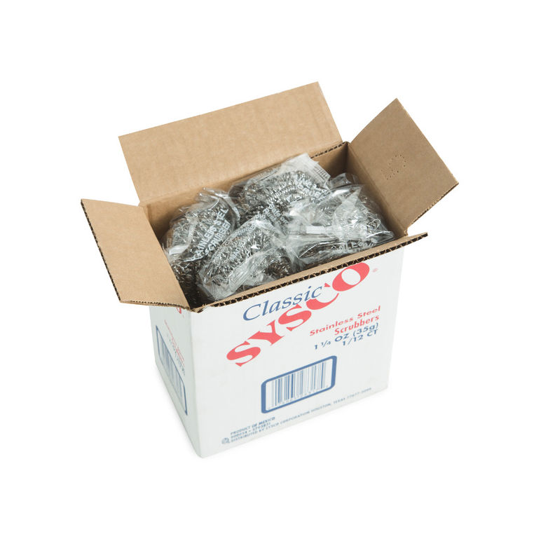 Pad Scrub Stainless Steel 35 Gram 1.25 Ounce