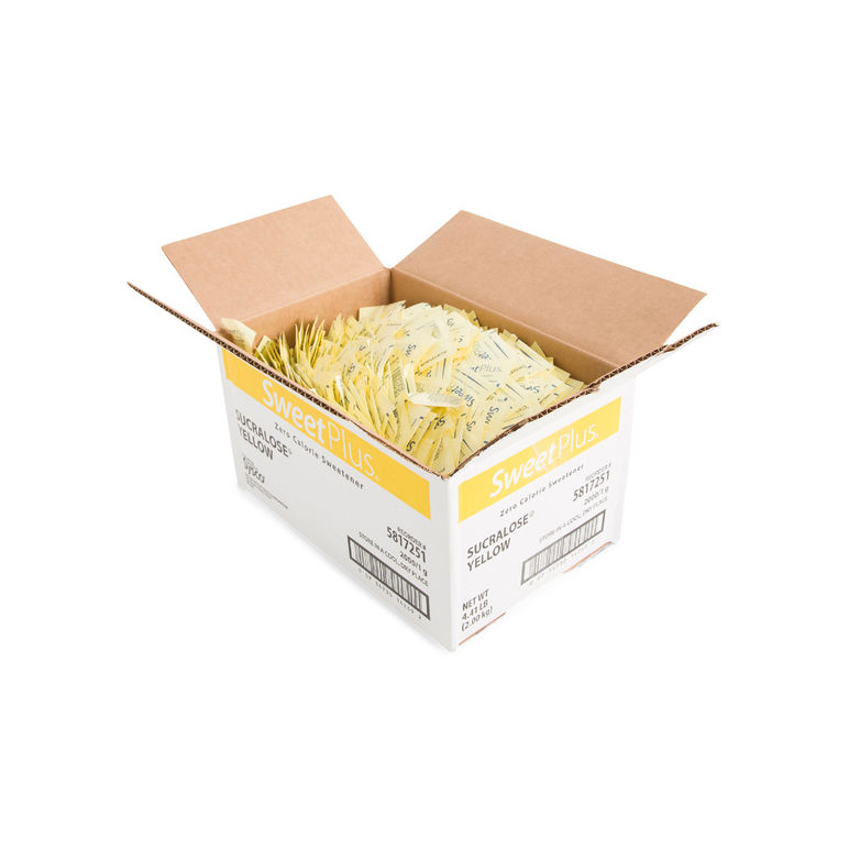 Sugar Substitute Packet Yellow