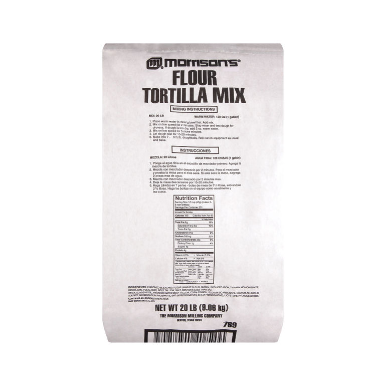 Flour Tortilla Mix