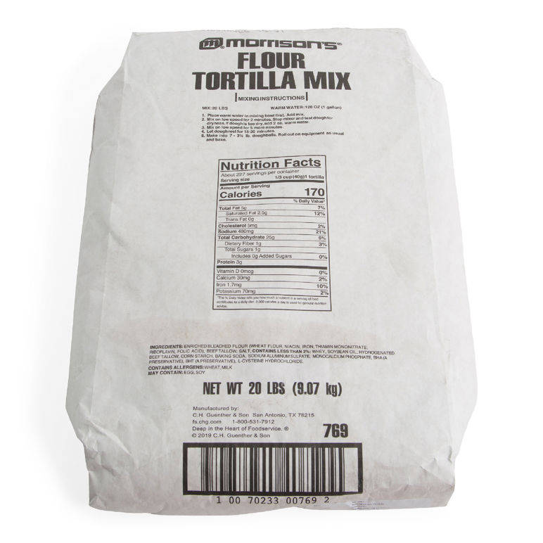 Flour Tortilla Mix