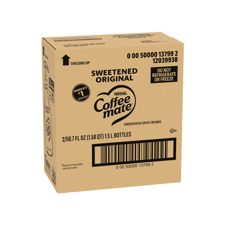 Creamer Coffee Sweet Original Pump Bottle