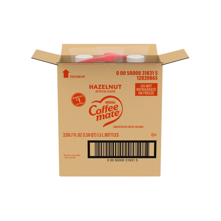 Creamer Hazelnut Liquid Pump Bottle