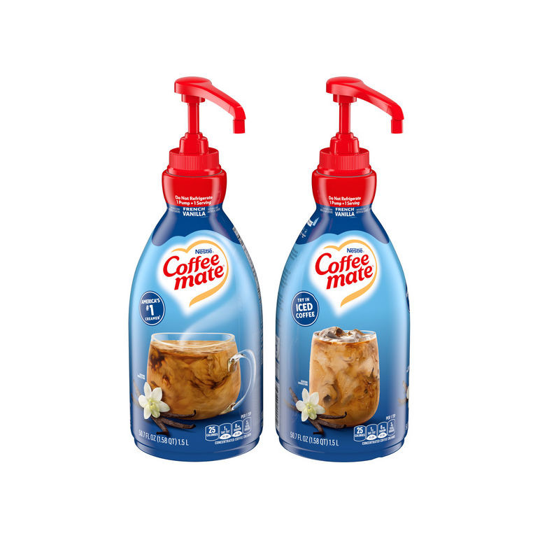 Creamer French Vanilla Liquid Pump Bottle