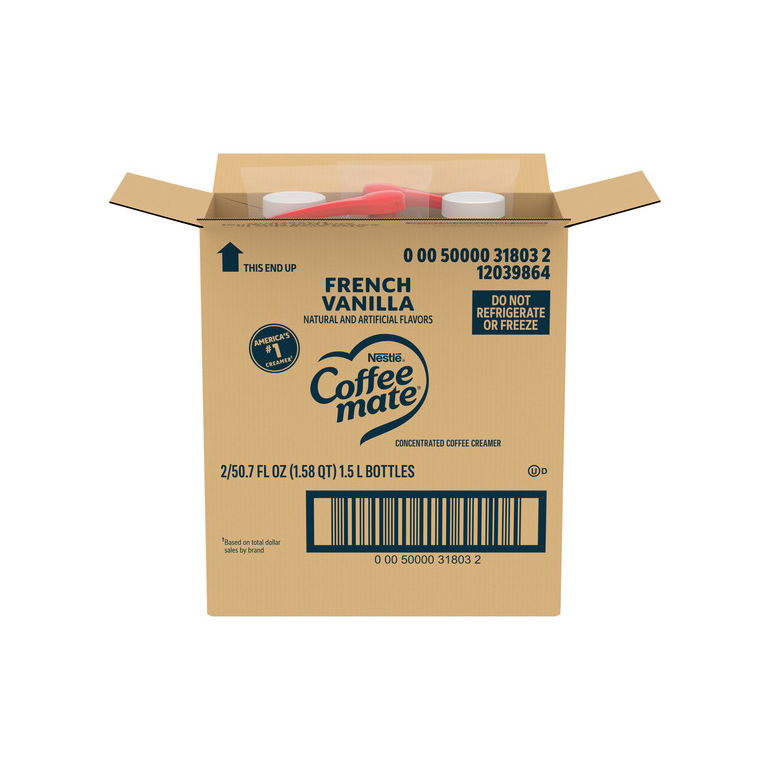 Creamer French Vanilla Liquid Pump Bottle